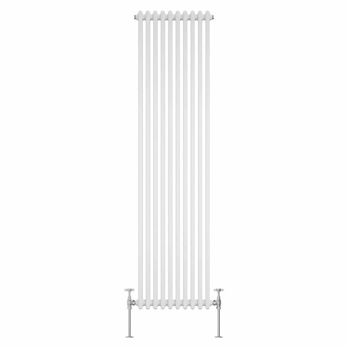 Ferentino - Traditional vertical column radiator white