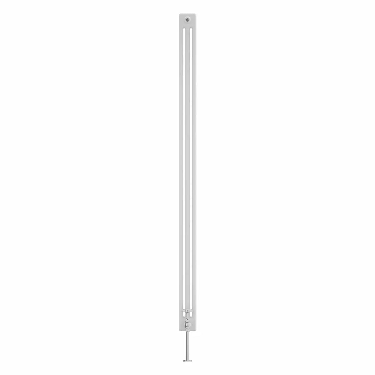 Ferentino - Traditional vertical column radiator white