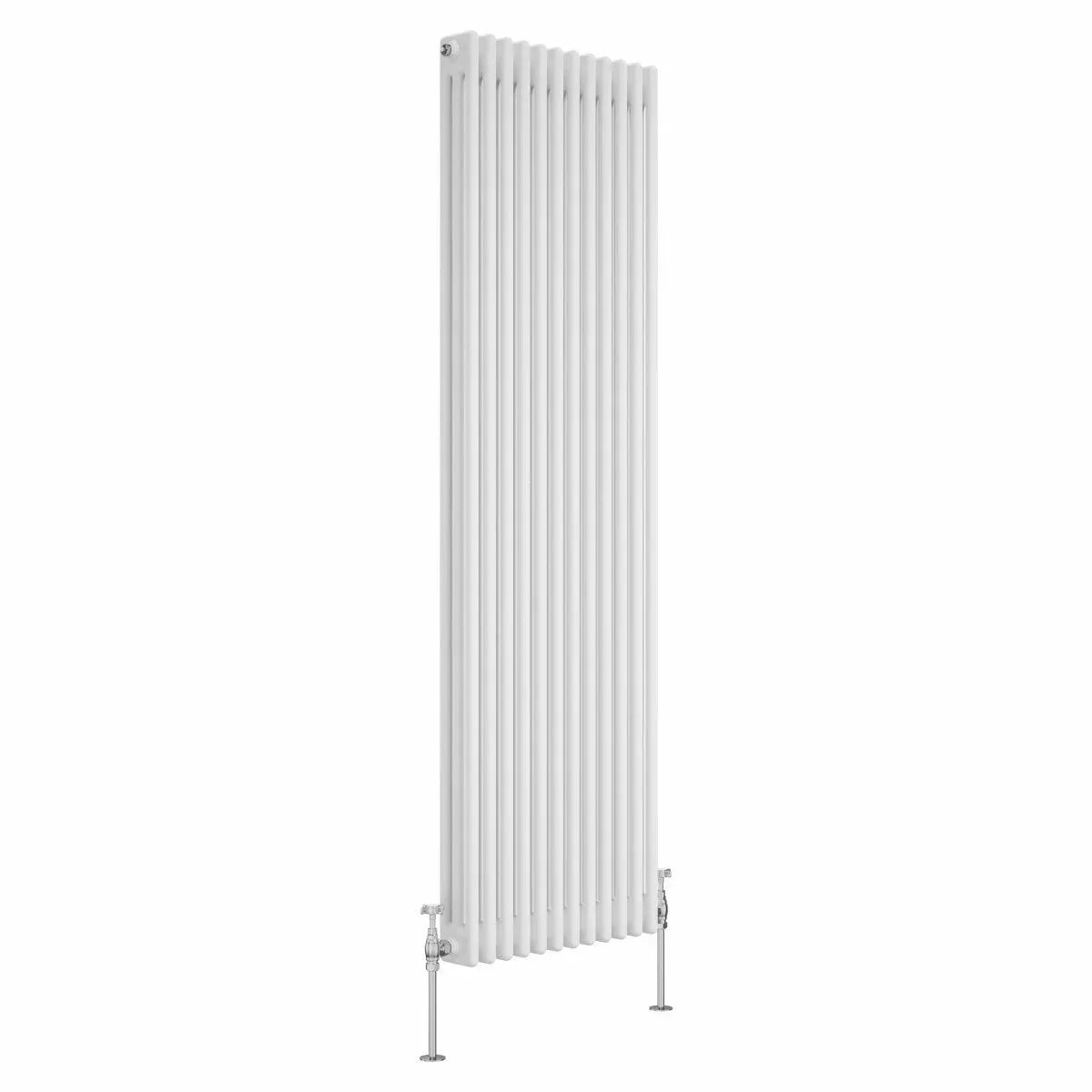 Ferentino - Traditional vertical column radiator white