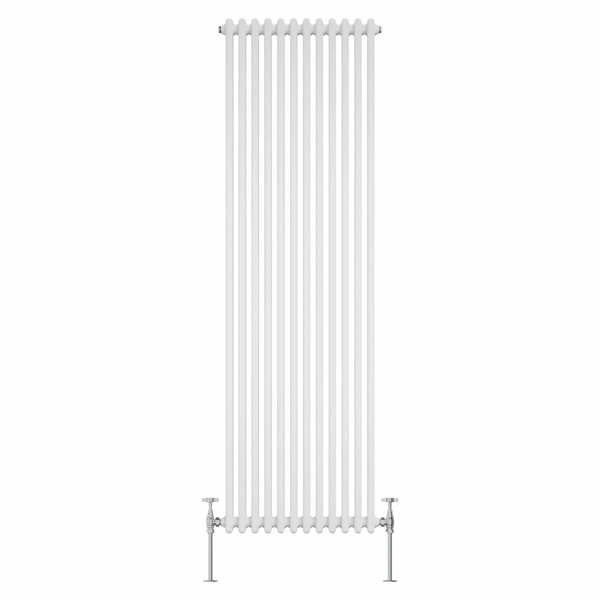 Ferentino - Traditional vertical column radiator white
