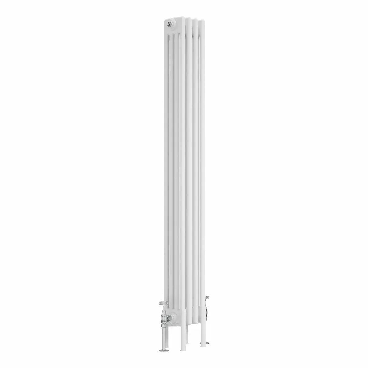 Ferentino - Traditional vertical column radiator white