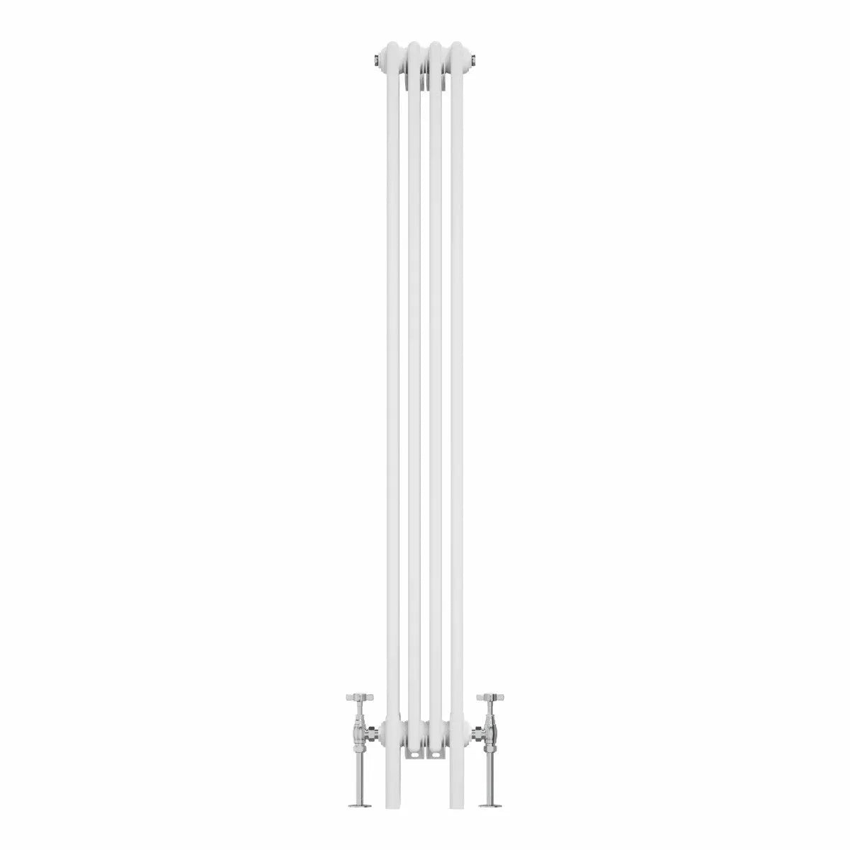 Ferentino - Traditional vertical column radiator white