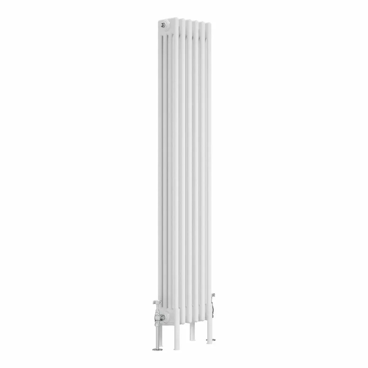 Ferentino - Traditional vertical column radiator white