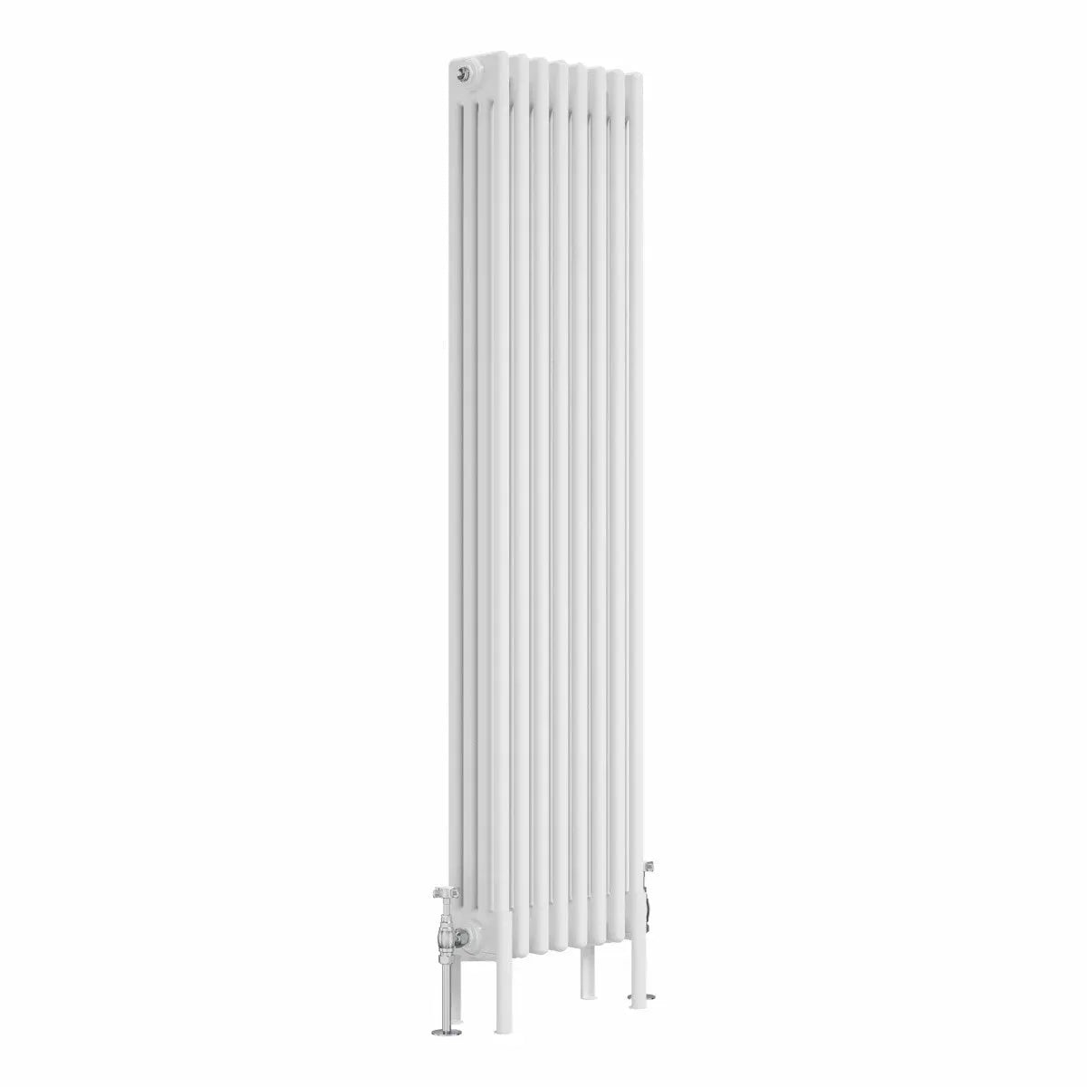 Ferentino - Traditional vertical column radiator white