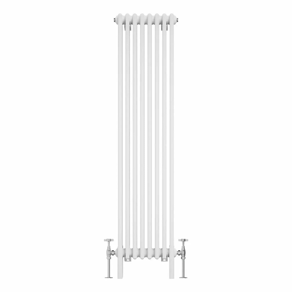 Ferentino - Traditional vertical column radiator white