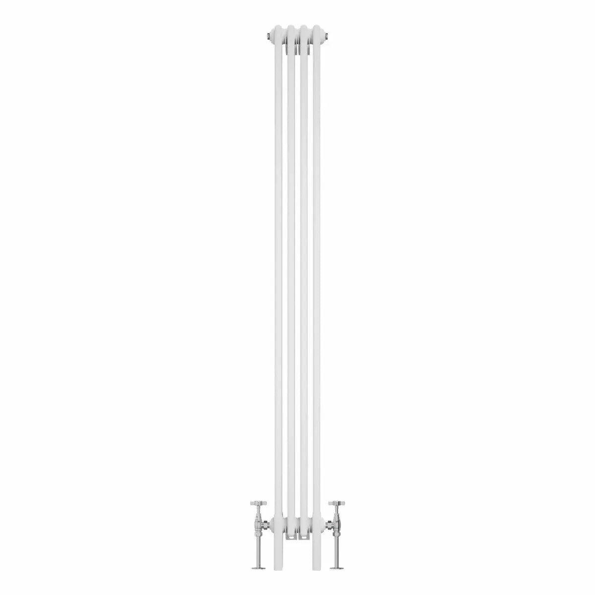 Ferentino - Traditional vertical column radiator white