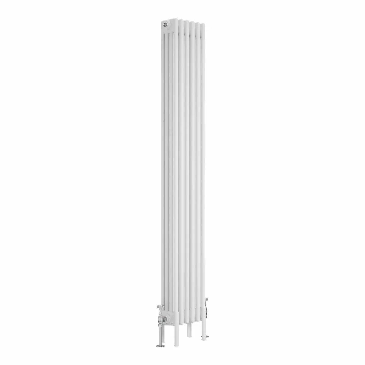 Ferentino - Traditional vertical column radiator white