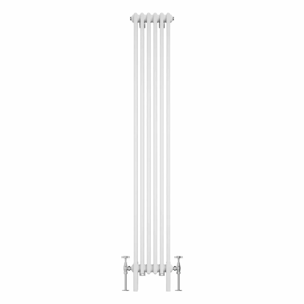 Ferentino - Traditional vertical column radiator white
