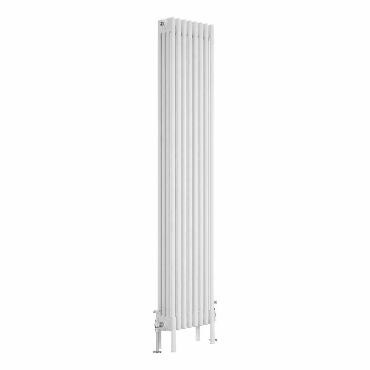 Ferentino - Traditional vertical column radiator white