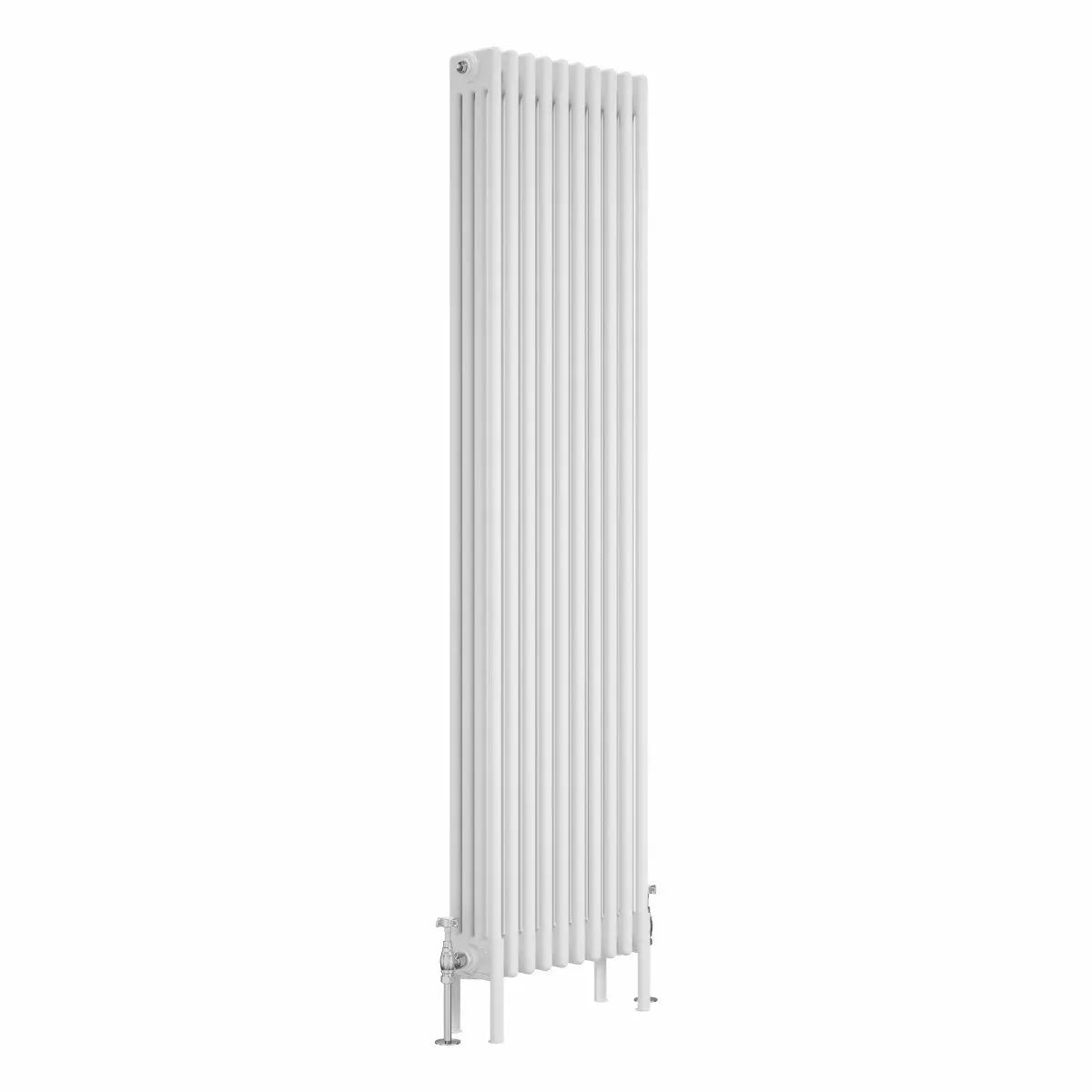 Ferentino - Traditional vertical column radiator white