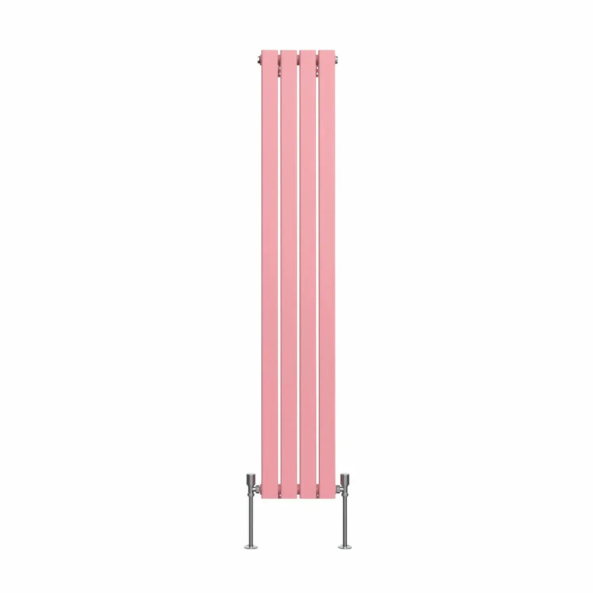 San Remo - Modern vertical flat panel radiator light pink