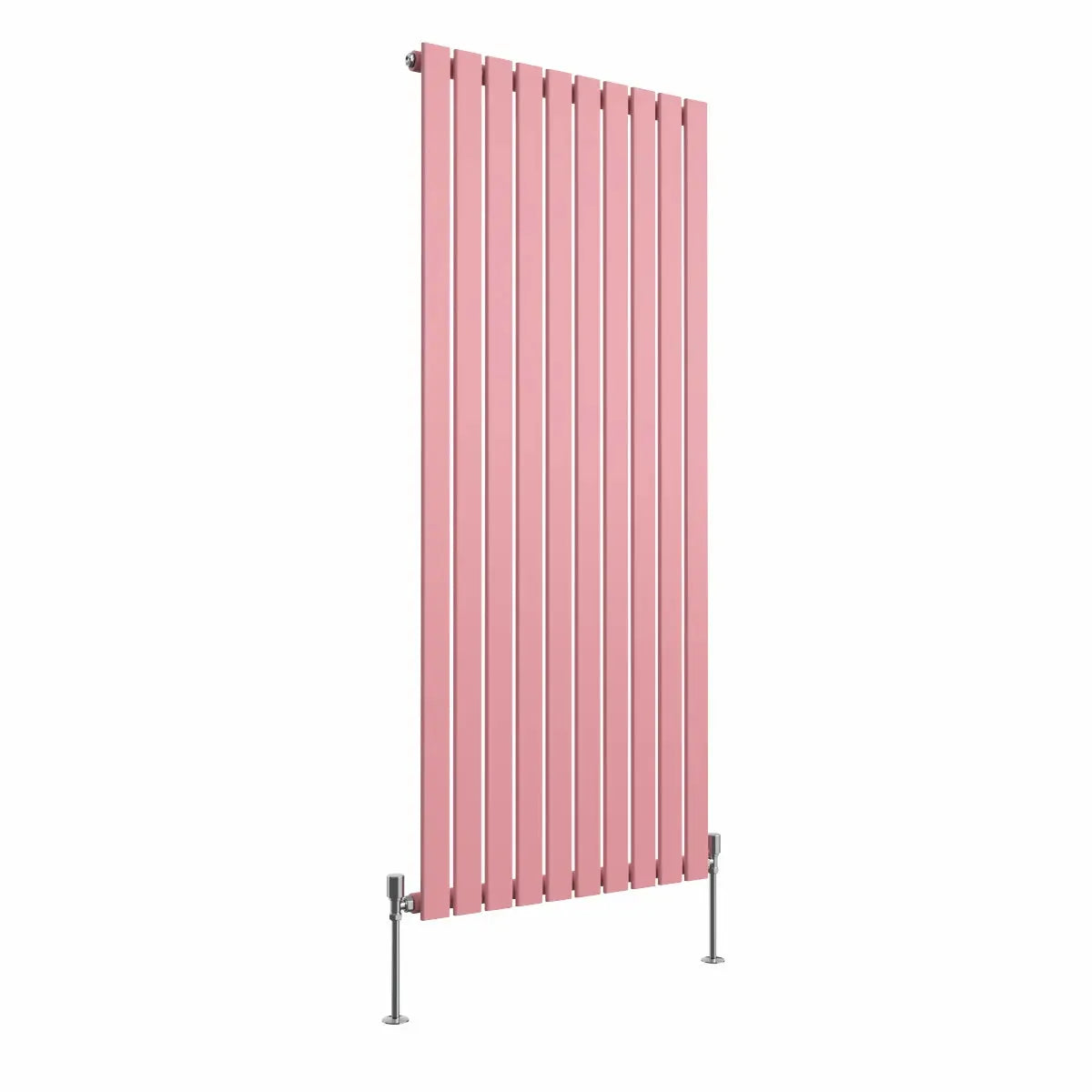 San Remo - Modern vertical flat panel radiator light pink