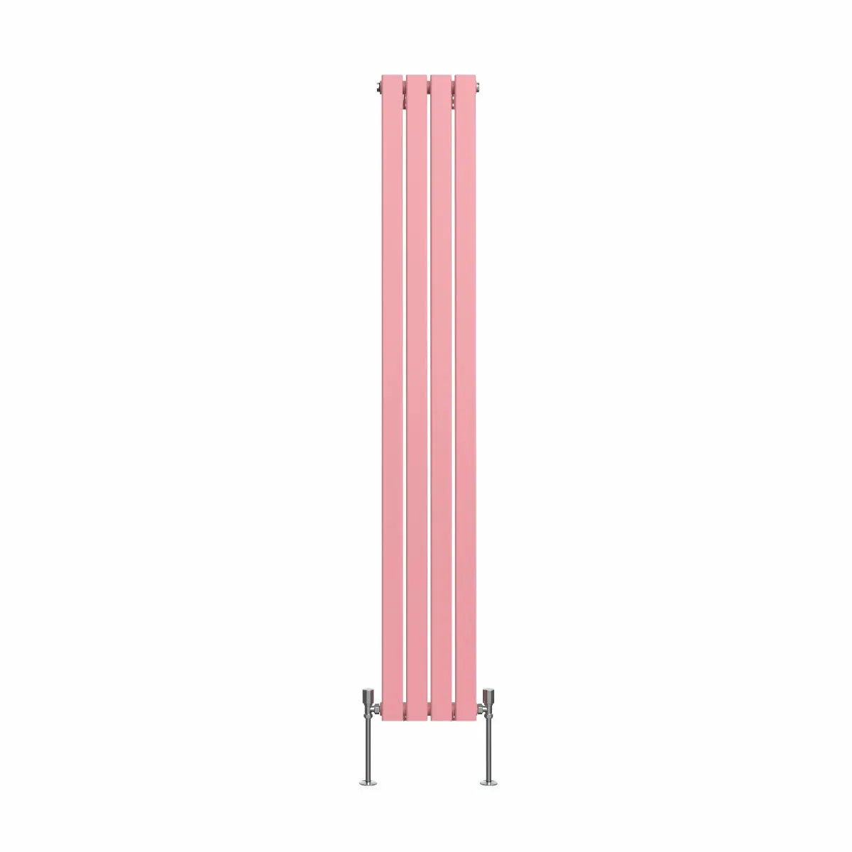 San Remo - Modern vertical flat panel radiator light pink