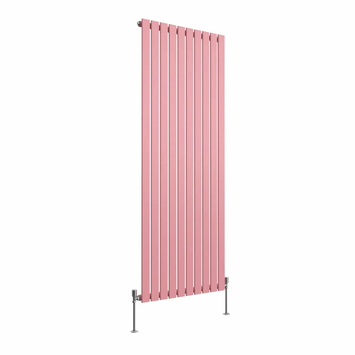 San Remo - Modern vertical flat panel radiator light pink