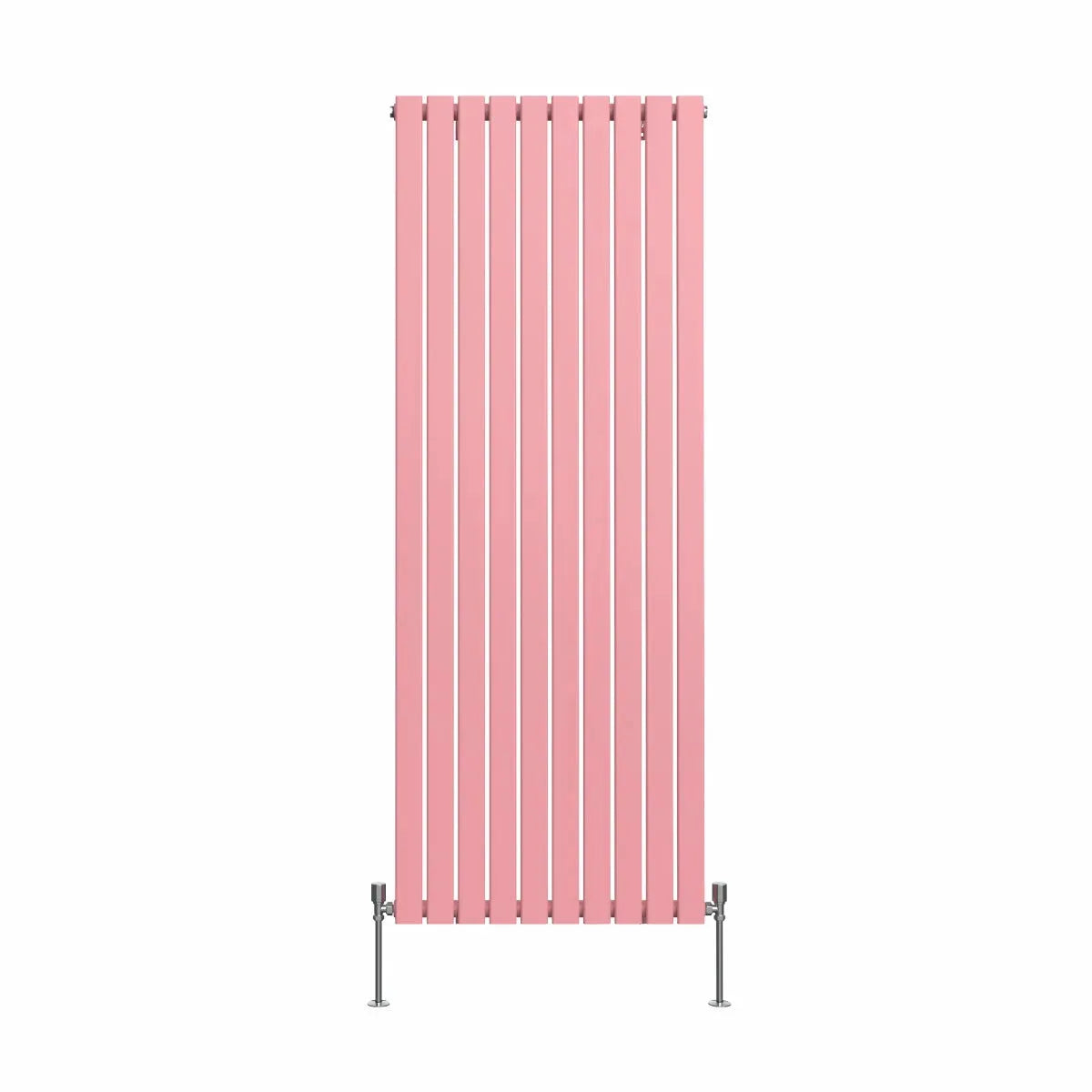 San Remo - Modern vertical flat panel radiator light pink