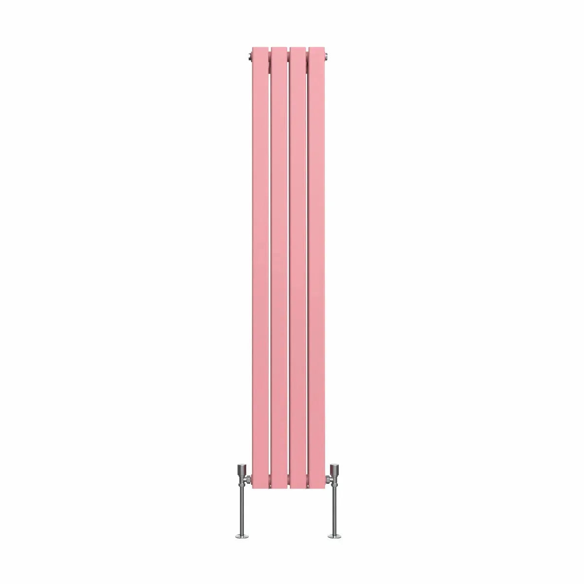 San Remo - Modern vertical flat panel radiator light pink
