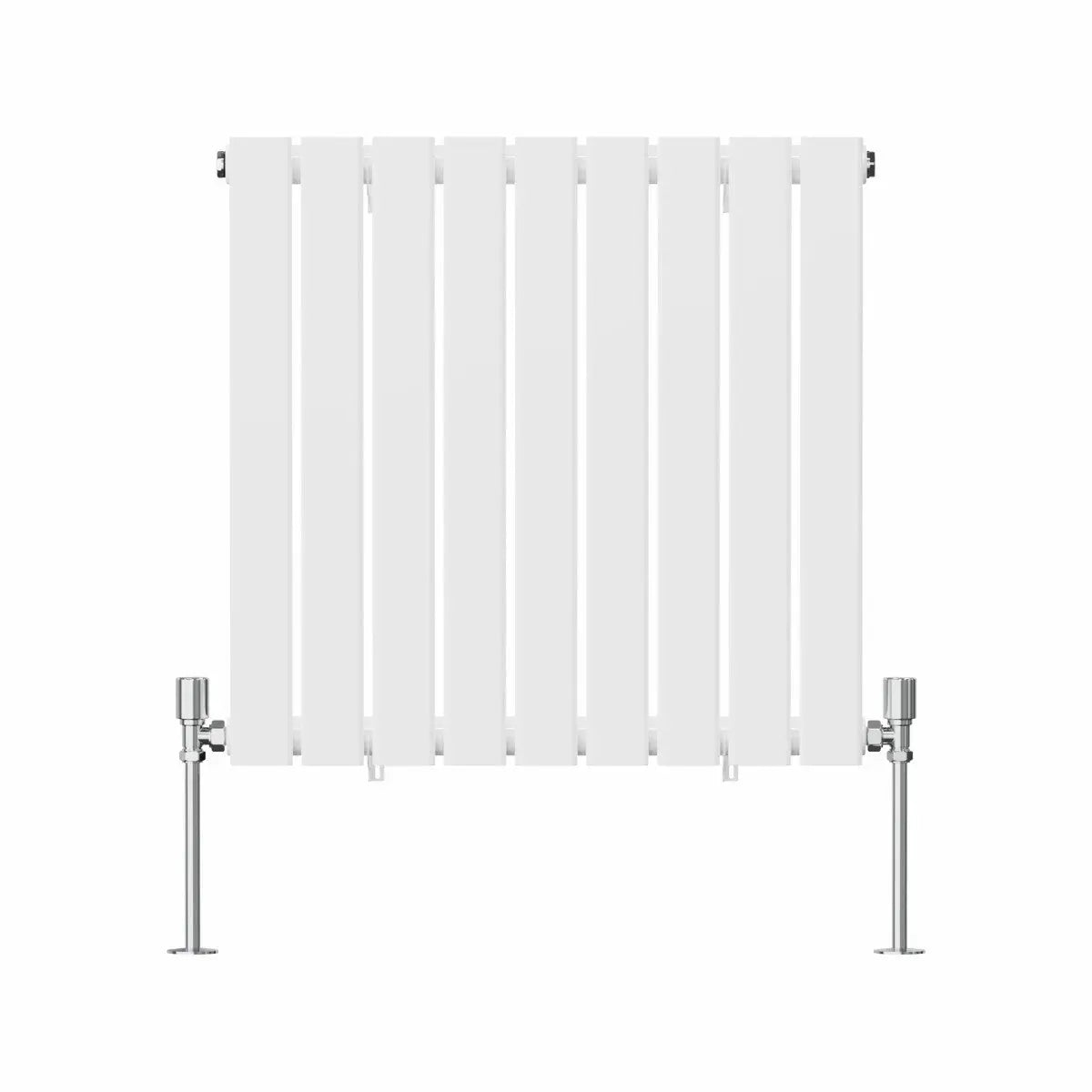 San Remo - Modern horizontal flat panel radiator white