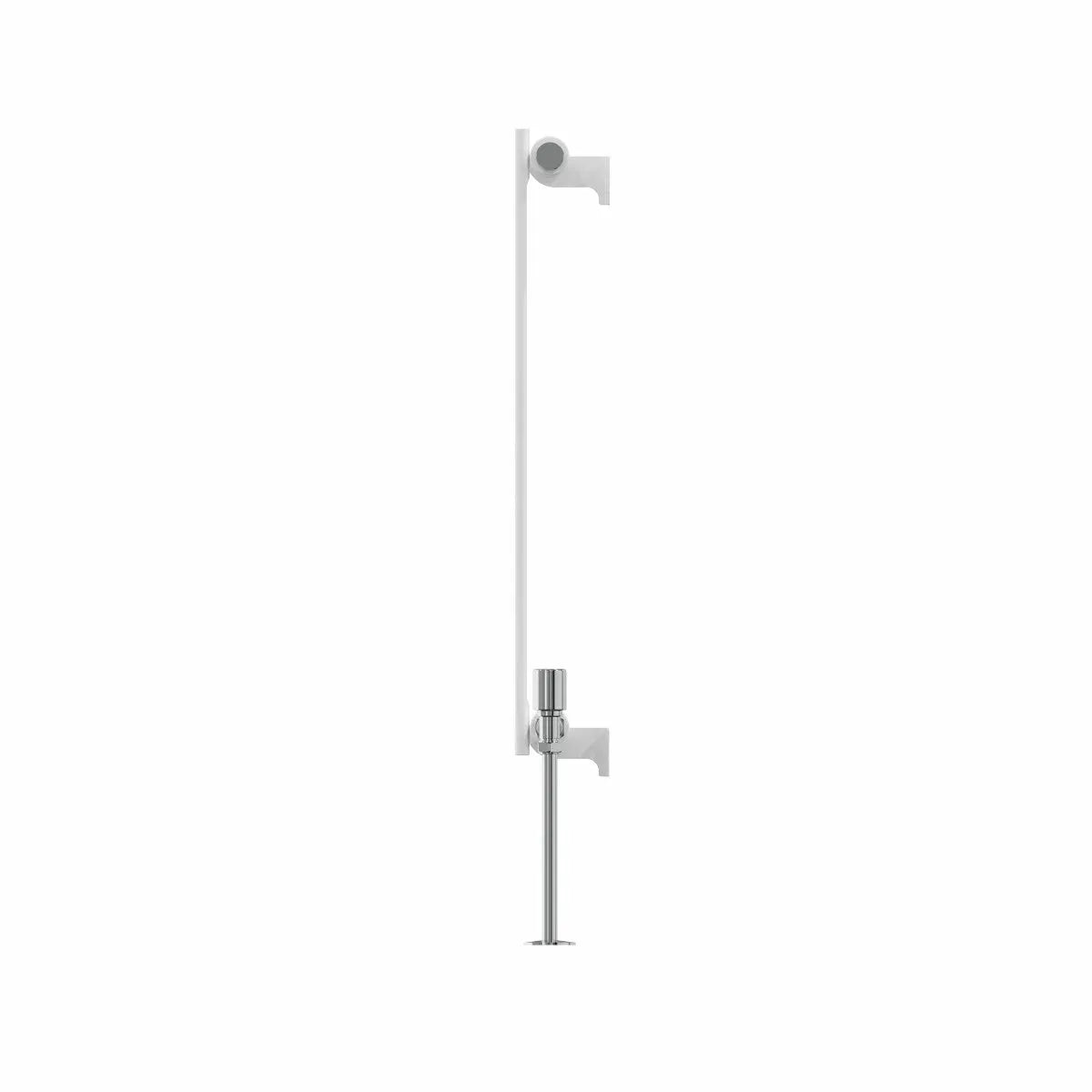 San Remo - Modern horizontal flat panel radiator white