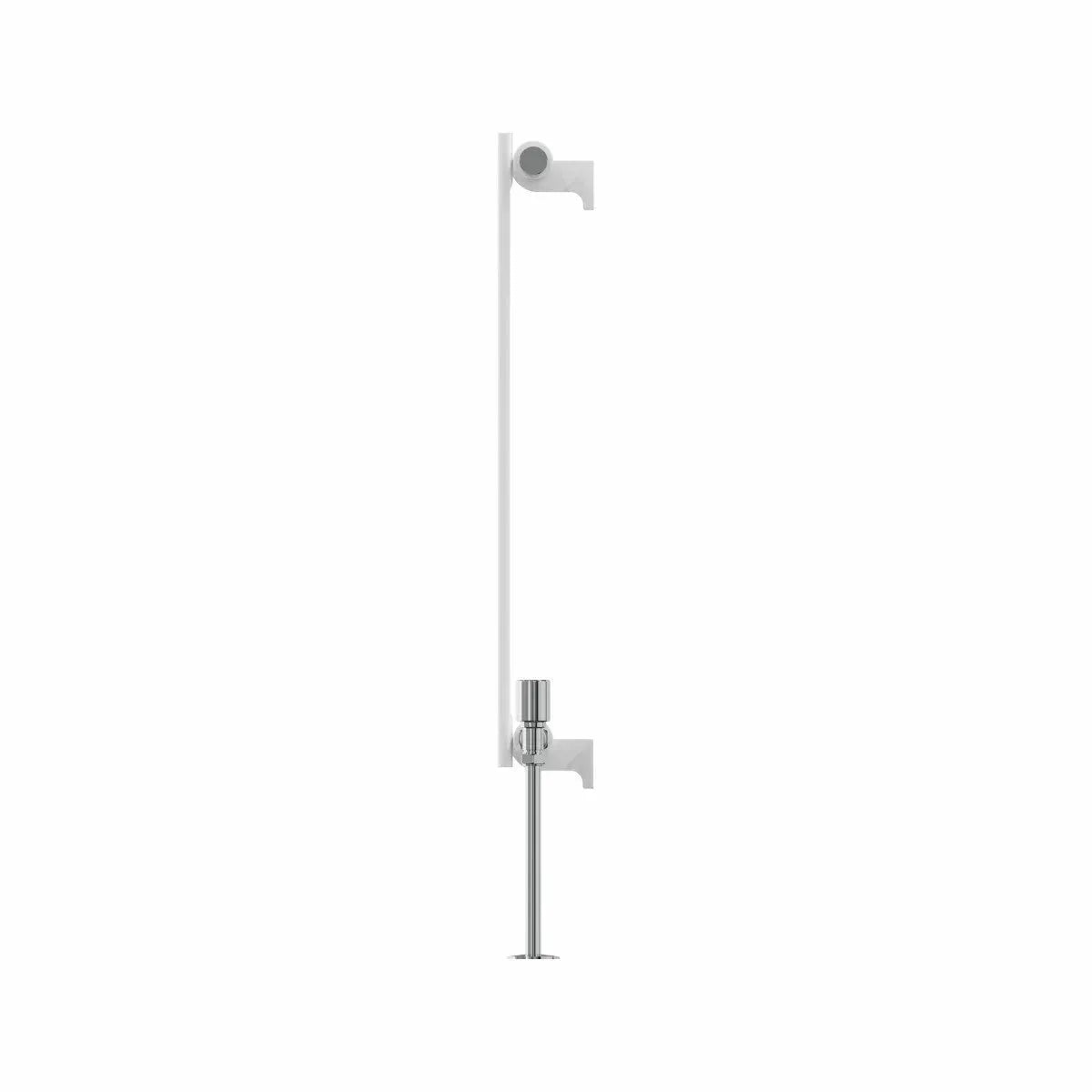 San Remo - Modern horizontal flat panel radiator white