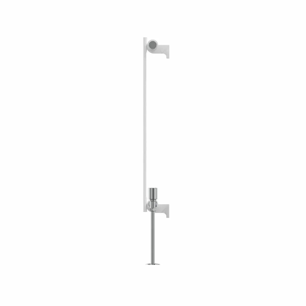 San Remo - Modern horizontal flat panel radiator white