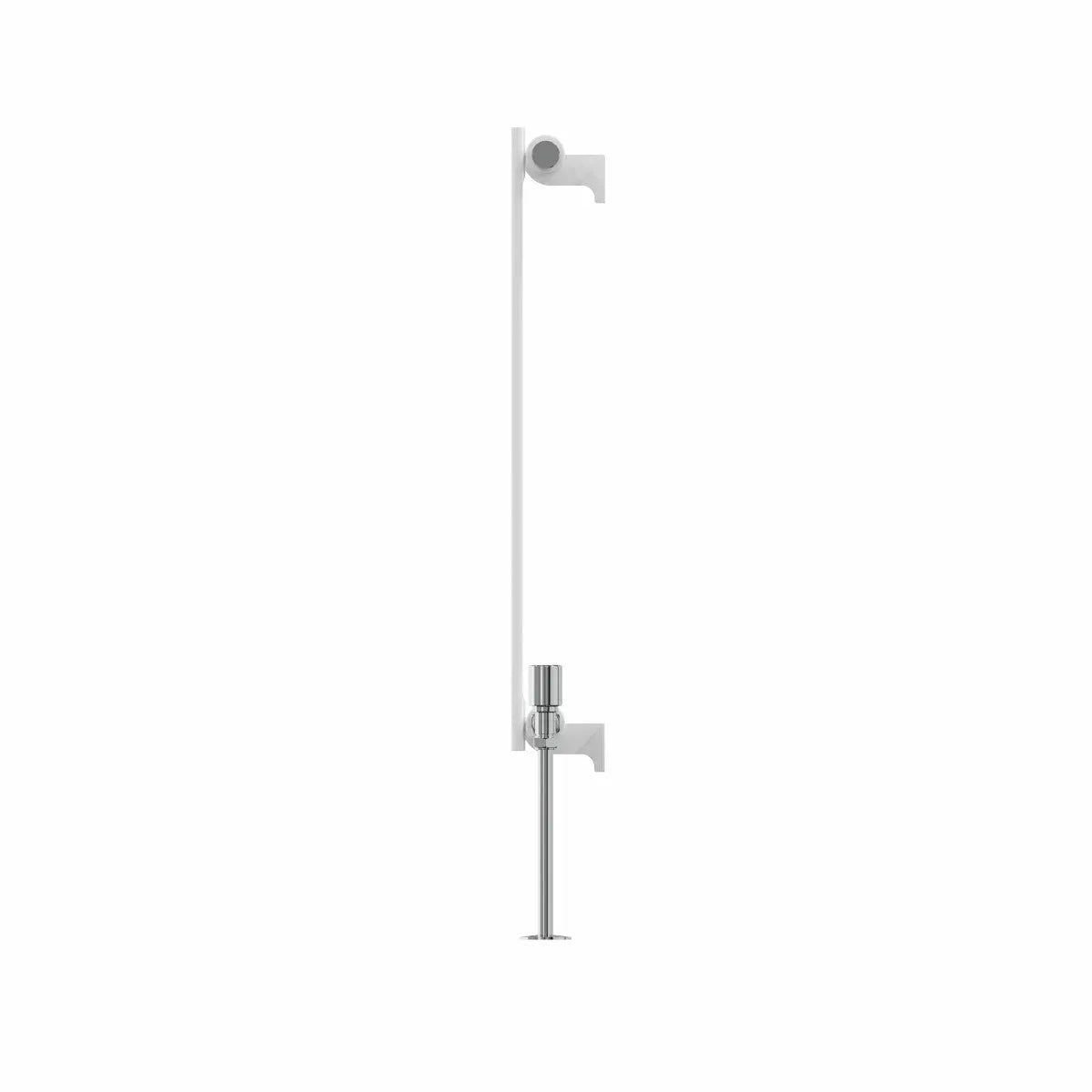 San Remo - Modern horizontal flat panel radiator white