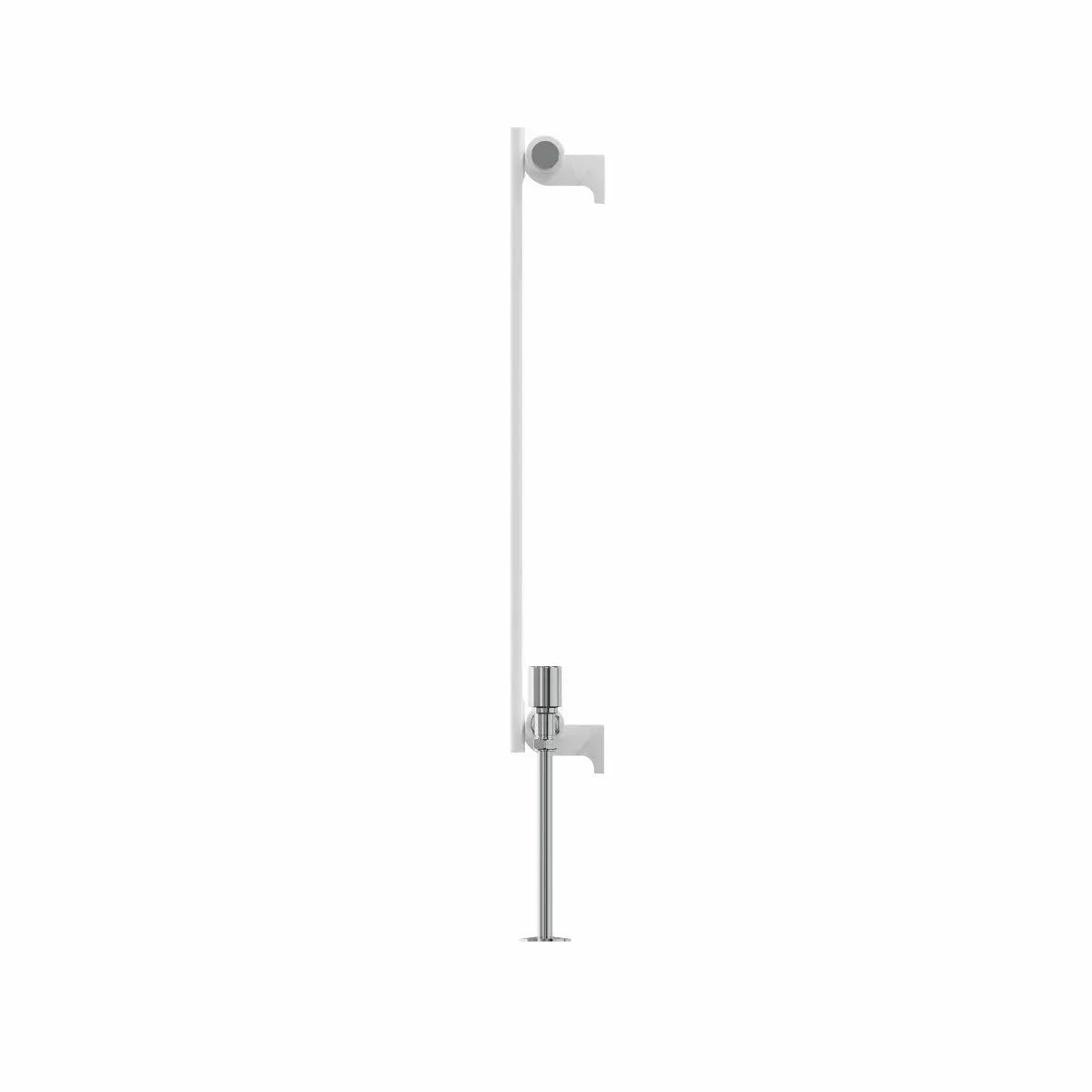 San Remo - Modern horizontal flat panel radiator white