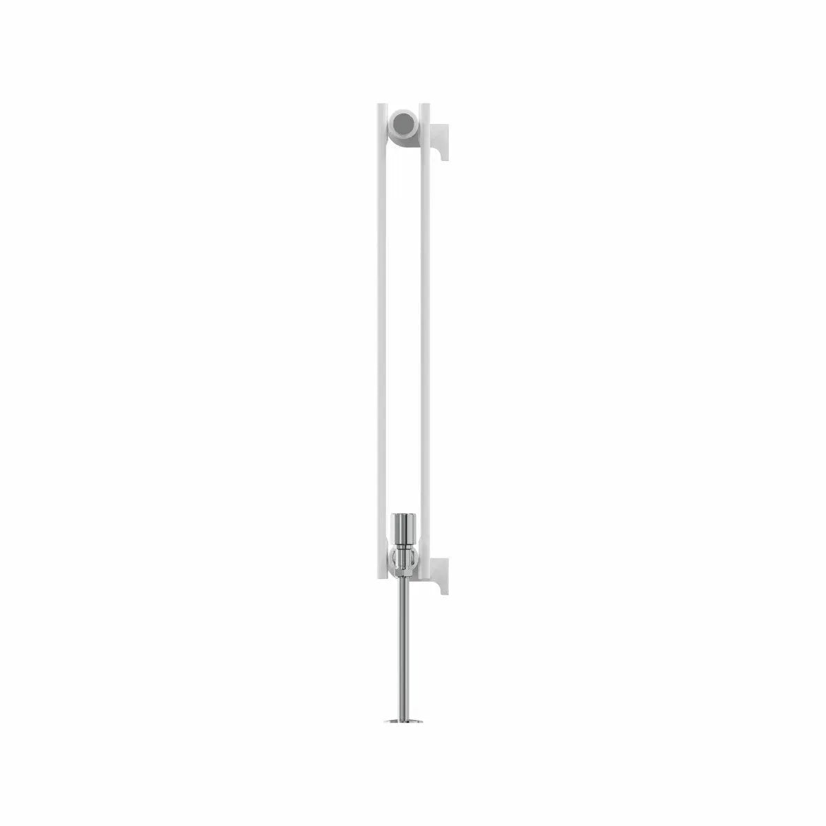 San Remo - Modern horizontal flat panel radiator white