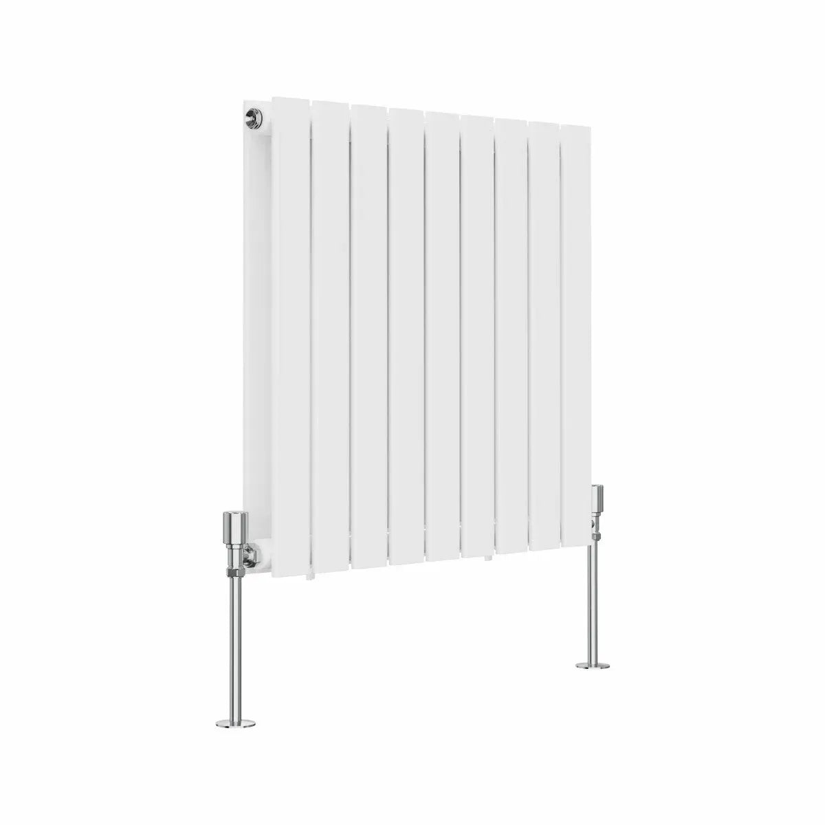 San Remo - Modern horizontal flat panel radiator white