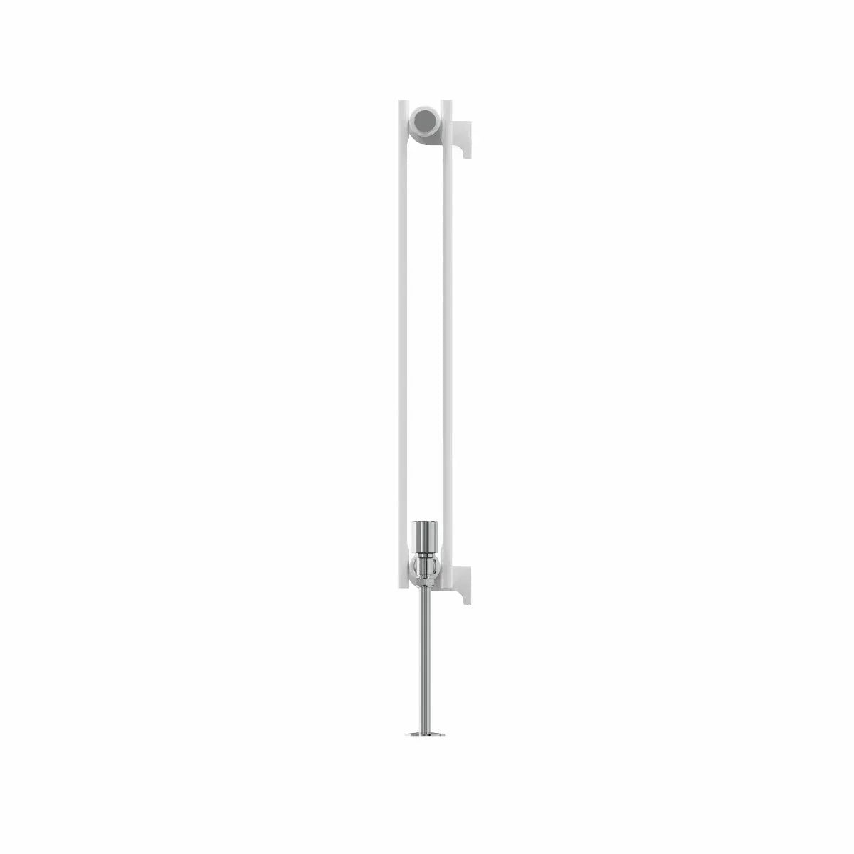 San Remo - Modern horizontal flat panel radiator white