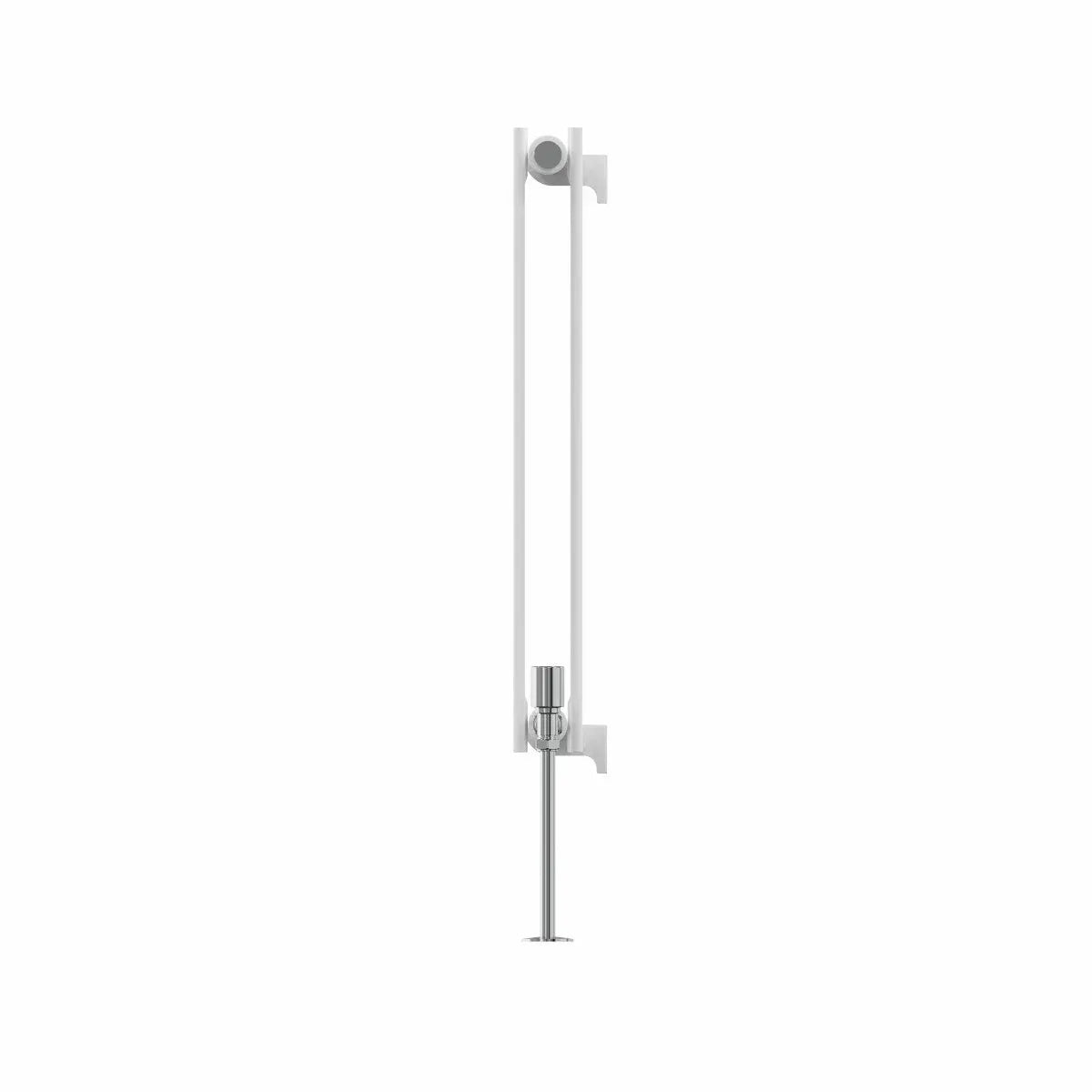 San Remo - Modern horizontal flat panel radiator white