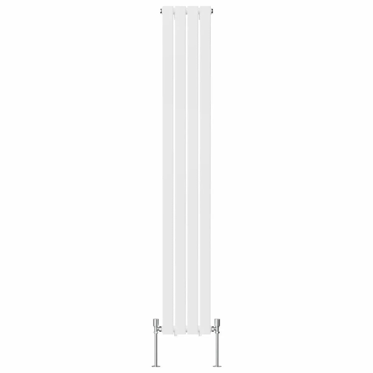 San Remo - Modern vertical flat panel radiator white