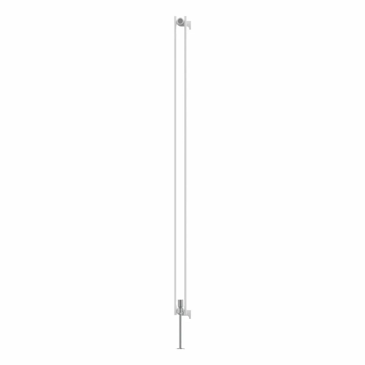 San Remo - Modern vertical flat panel radiator white