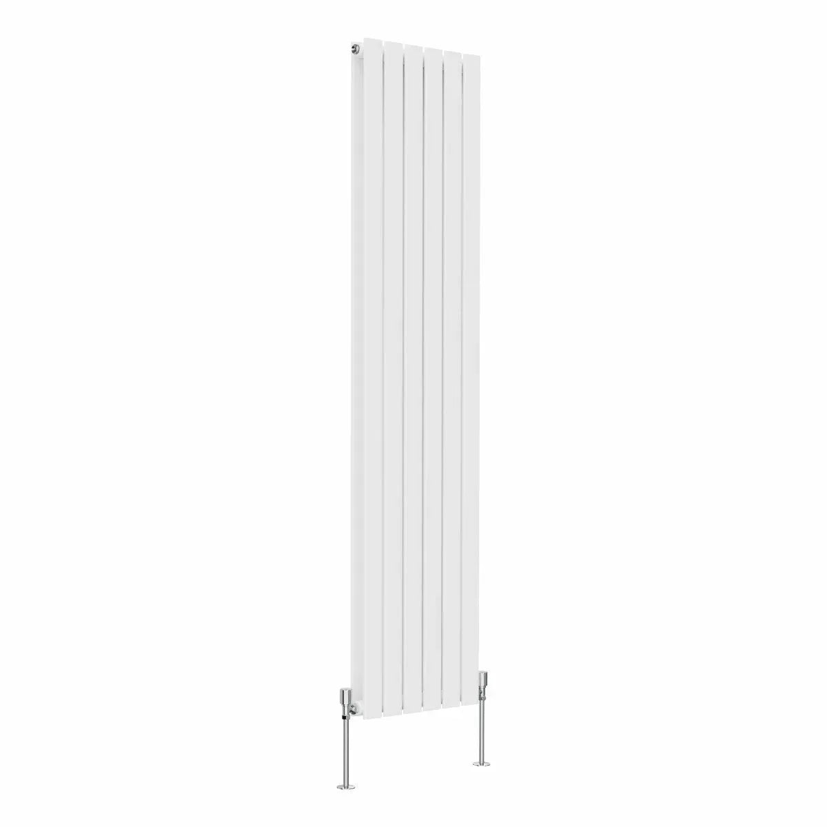 San Remo - Modern vertical flat panel radiator white