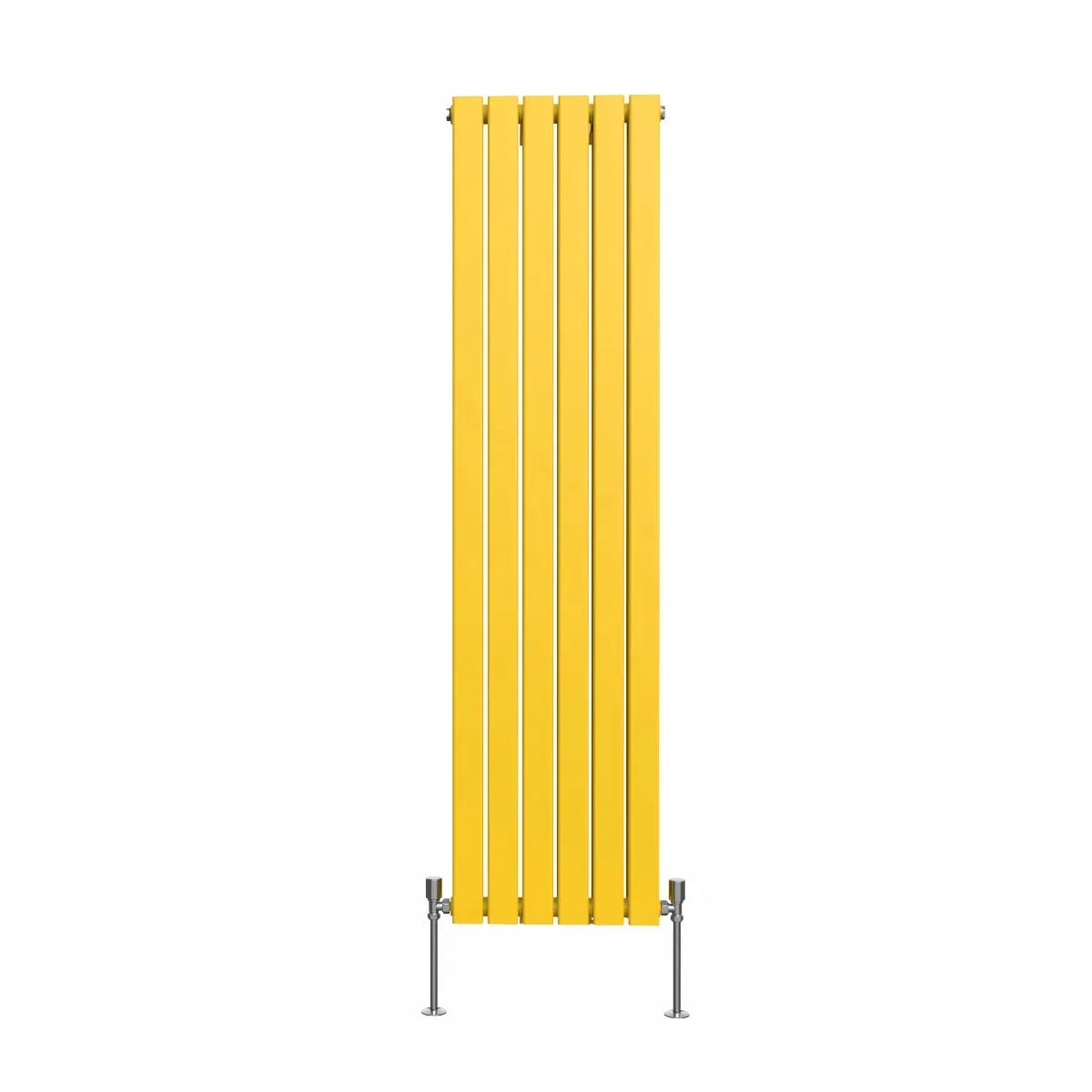 San Remo - Modern vertical flat panel radiator zinc yellow