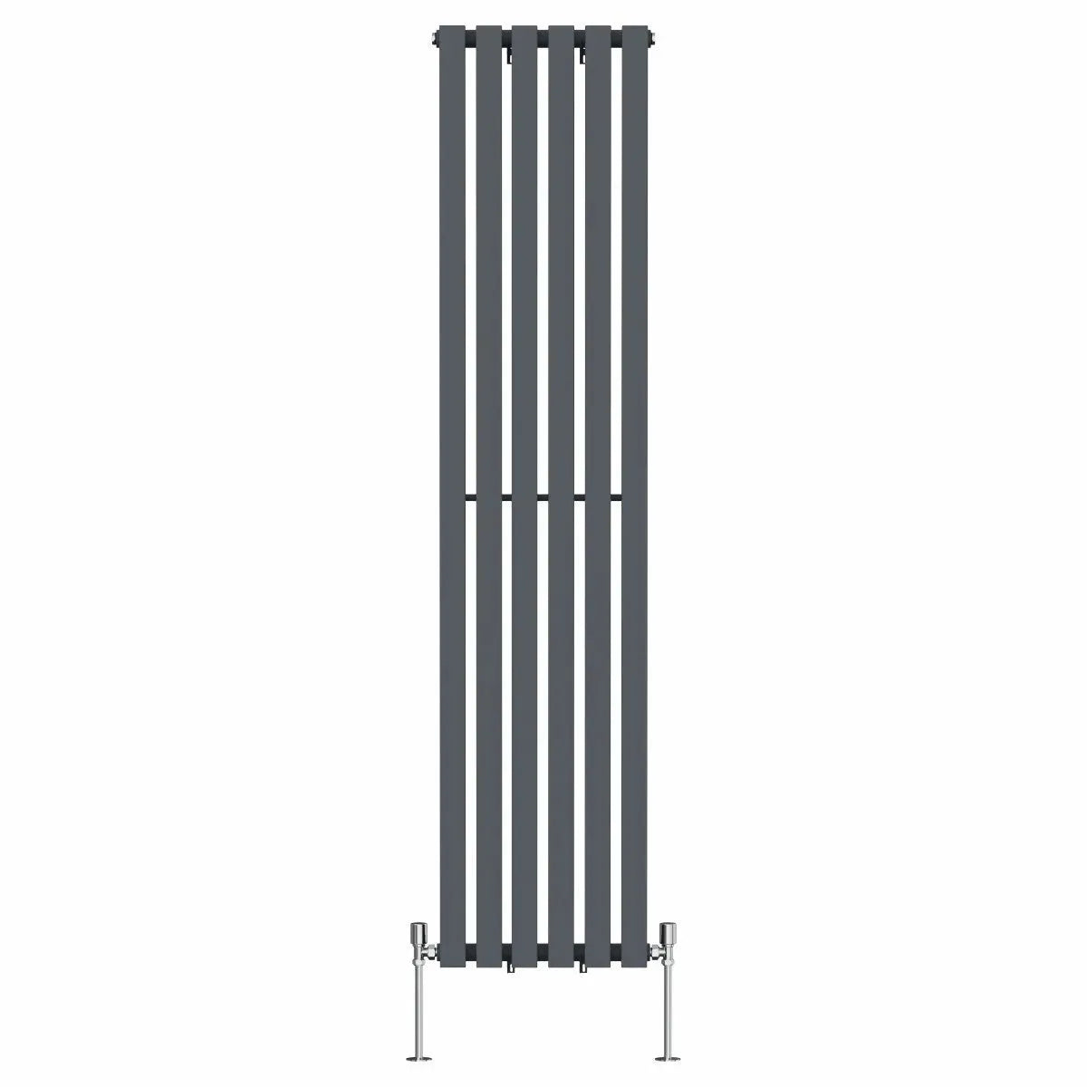Teramo - Modern vertical flat panel radiator anthracite