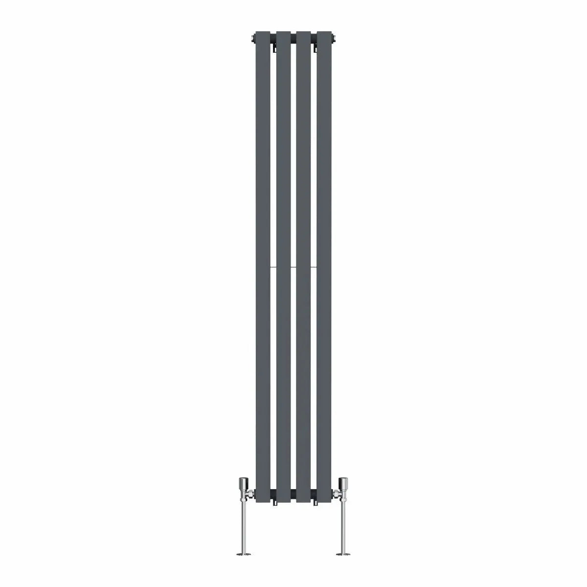 Teramo - Modern vertical flat panel radiator anthracite
