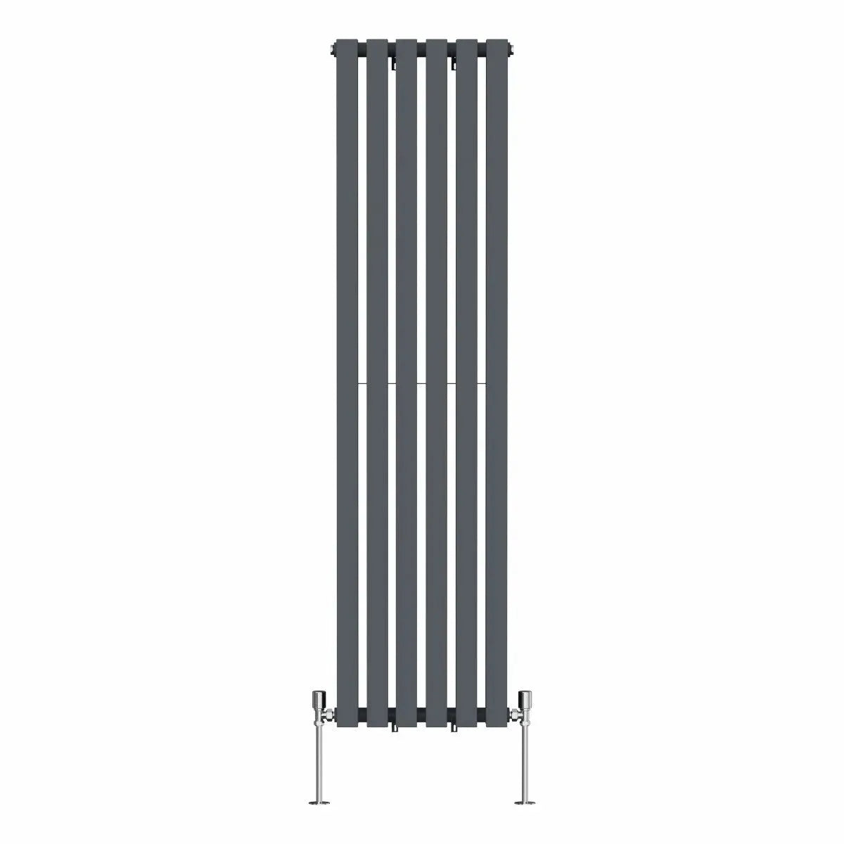 Teramo - Modern vertical flat panel radiator anthracite