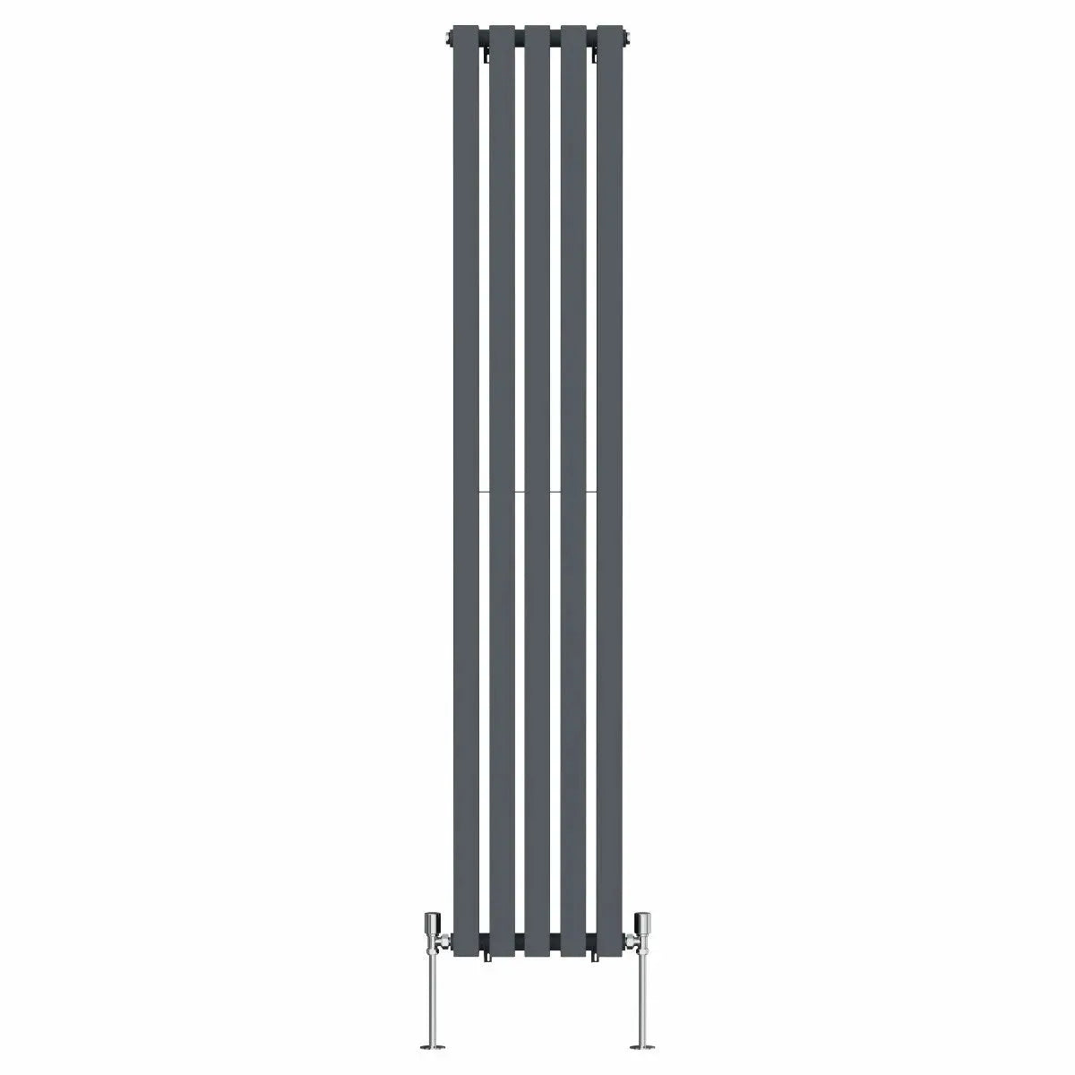 Teramo - Modern vertical flat panel radiator anthracite