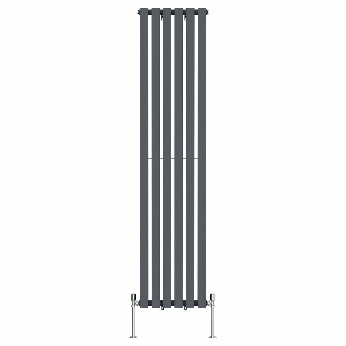 Teramo - Modern vertical flat panel radiator anthracite