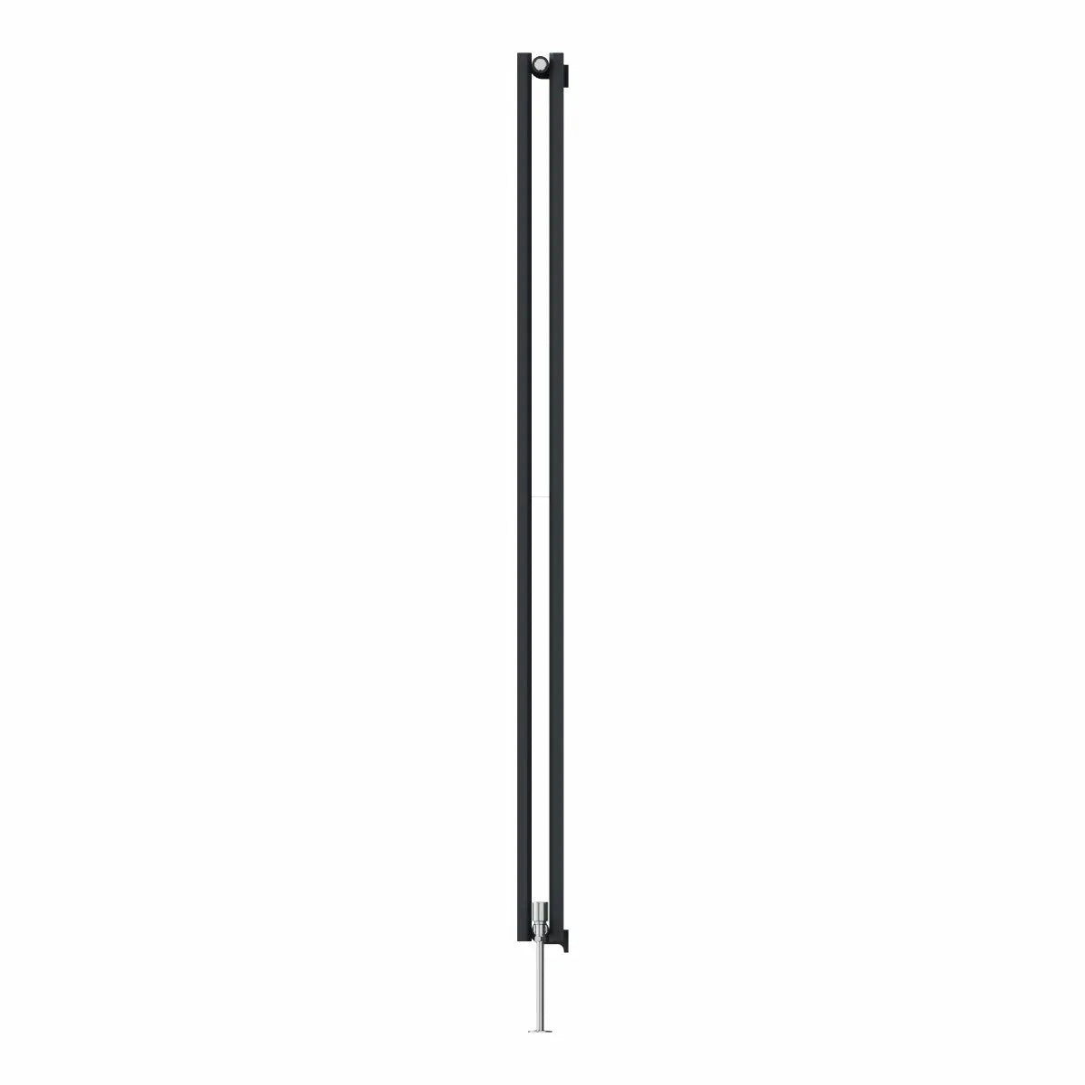 Teramo - Modern vertical flat panel radiator anthracite