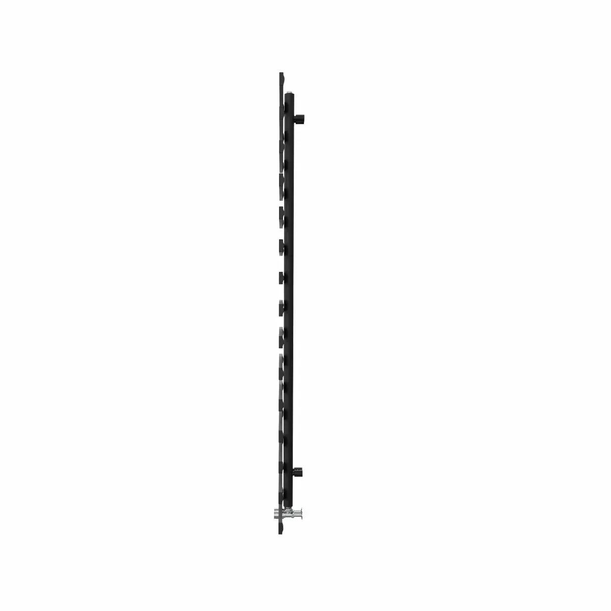 Belluno - Designer heated towel rail black - Warmthology