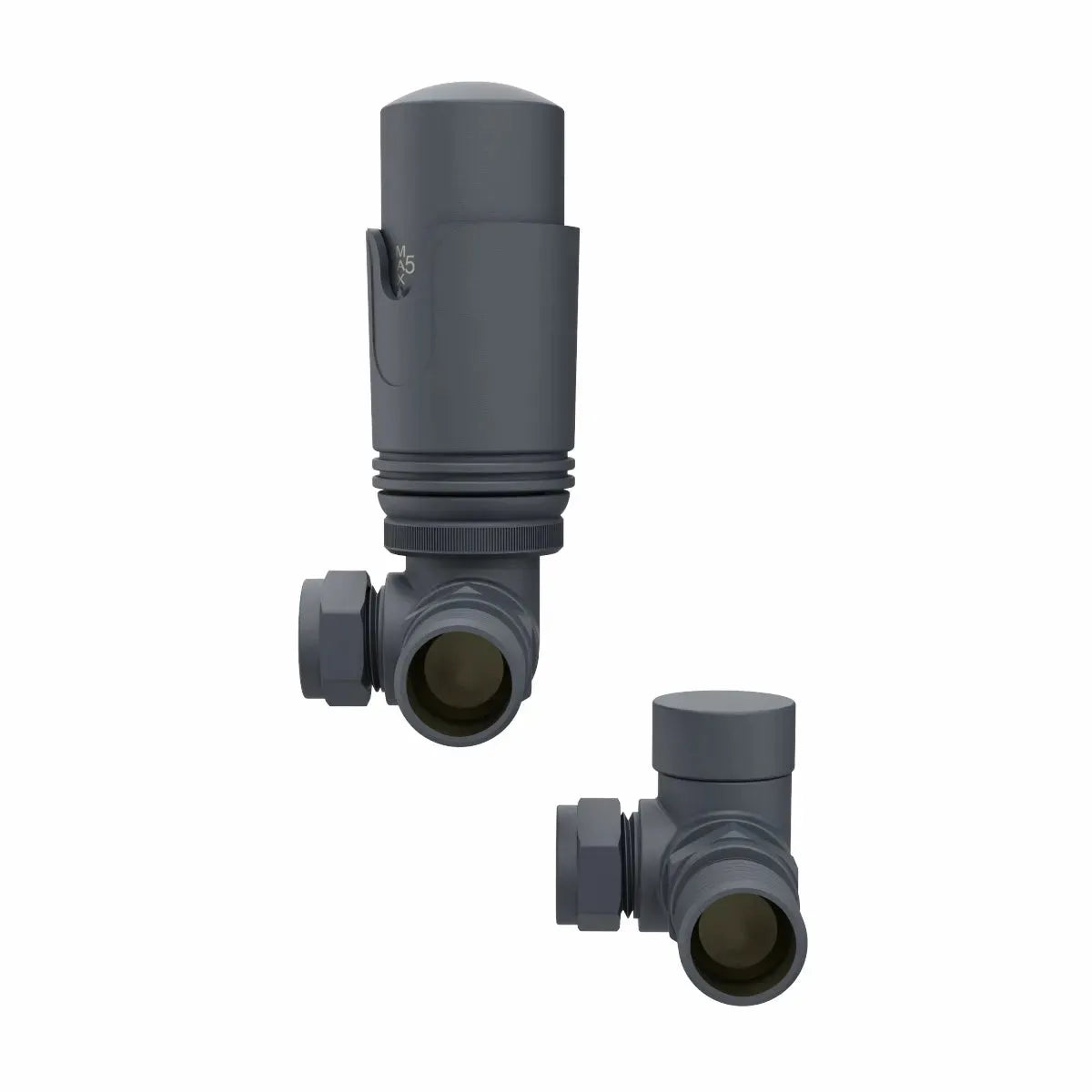 Corner thermostatic radiator valves