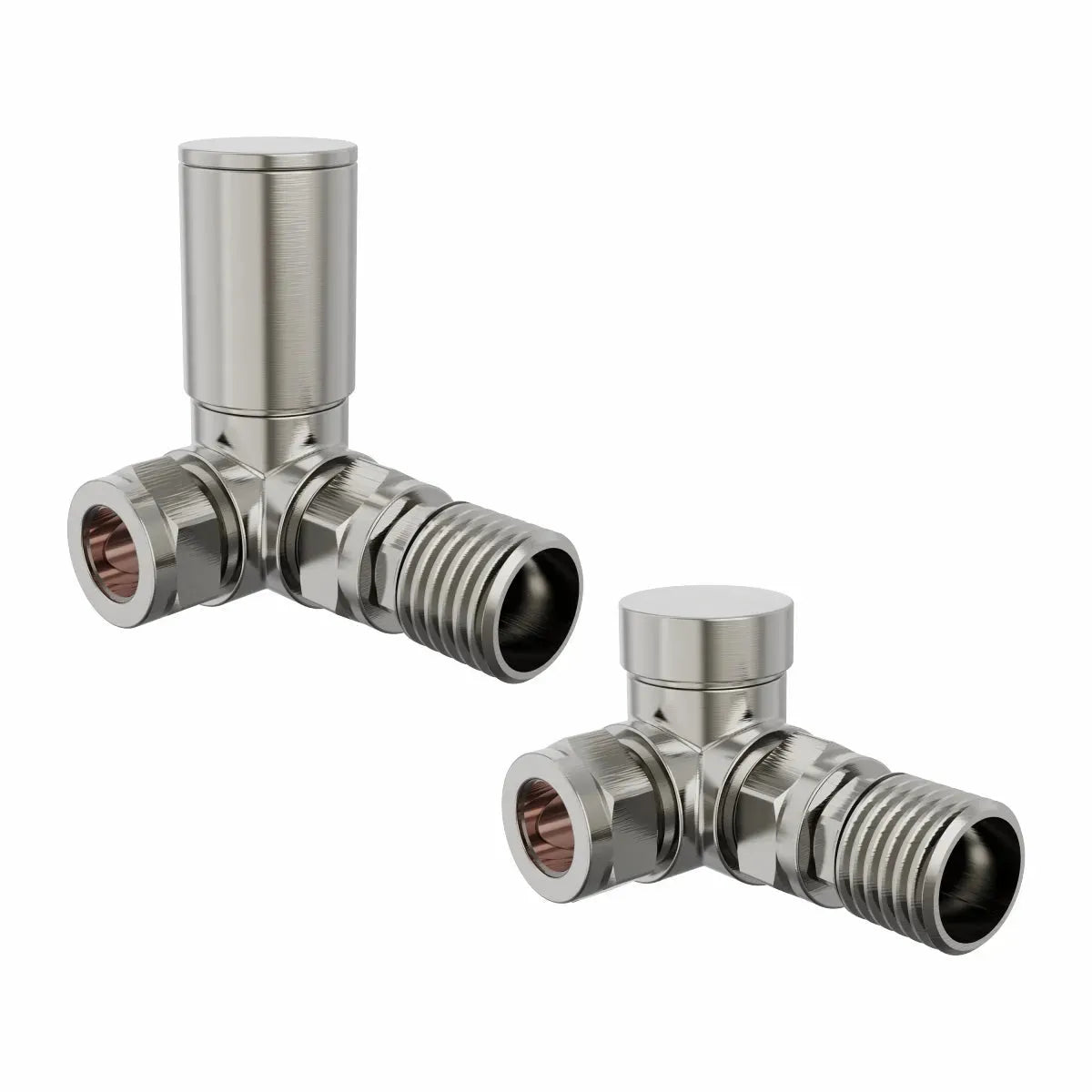 Modern round corner radiator valves