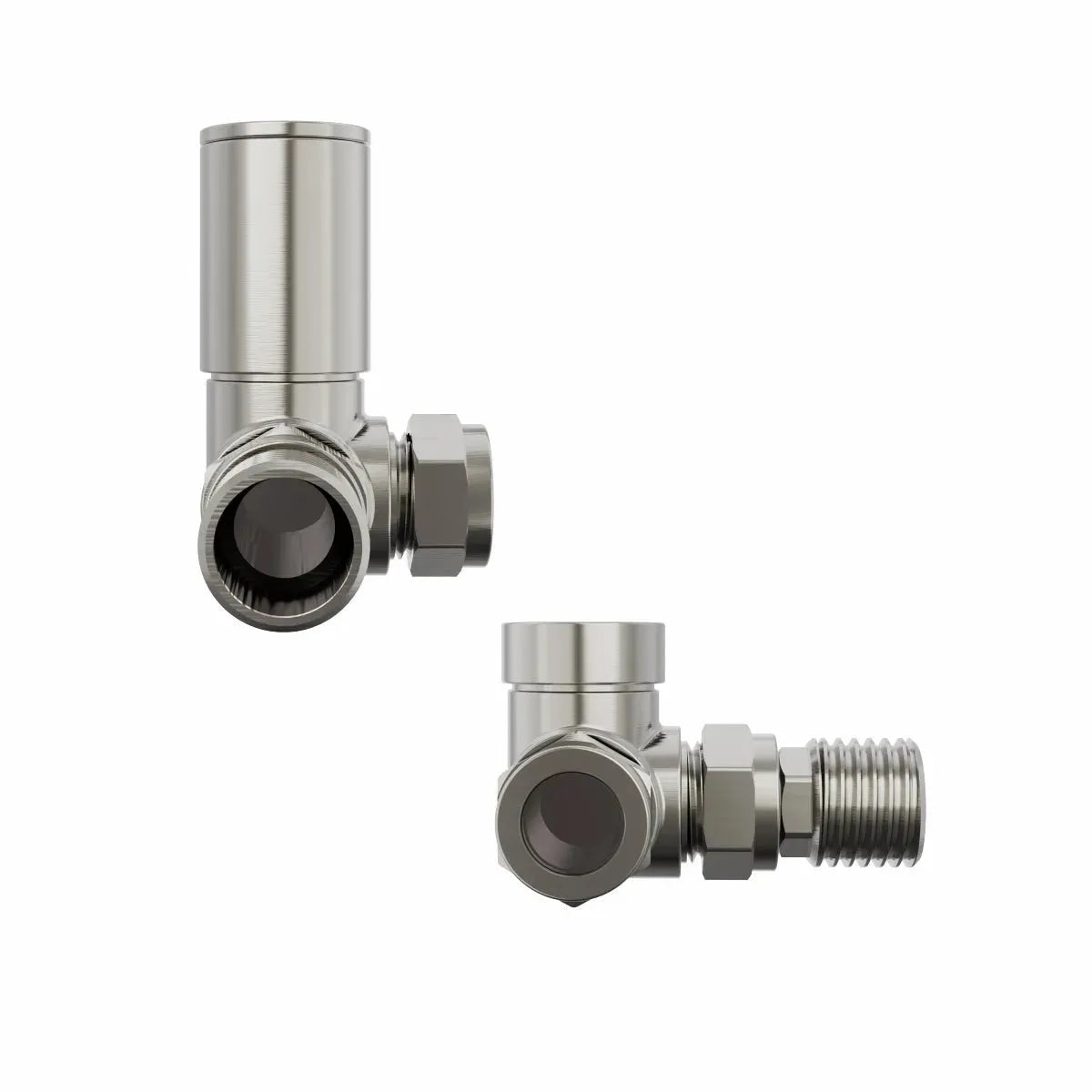 Modern round corner radiator valves