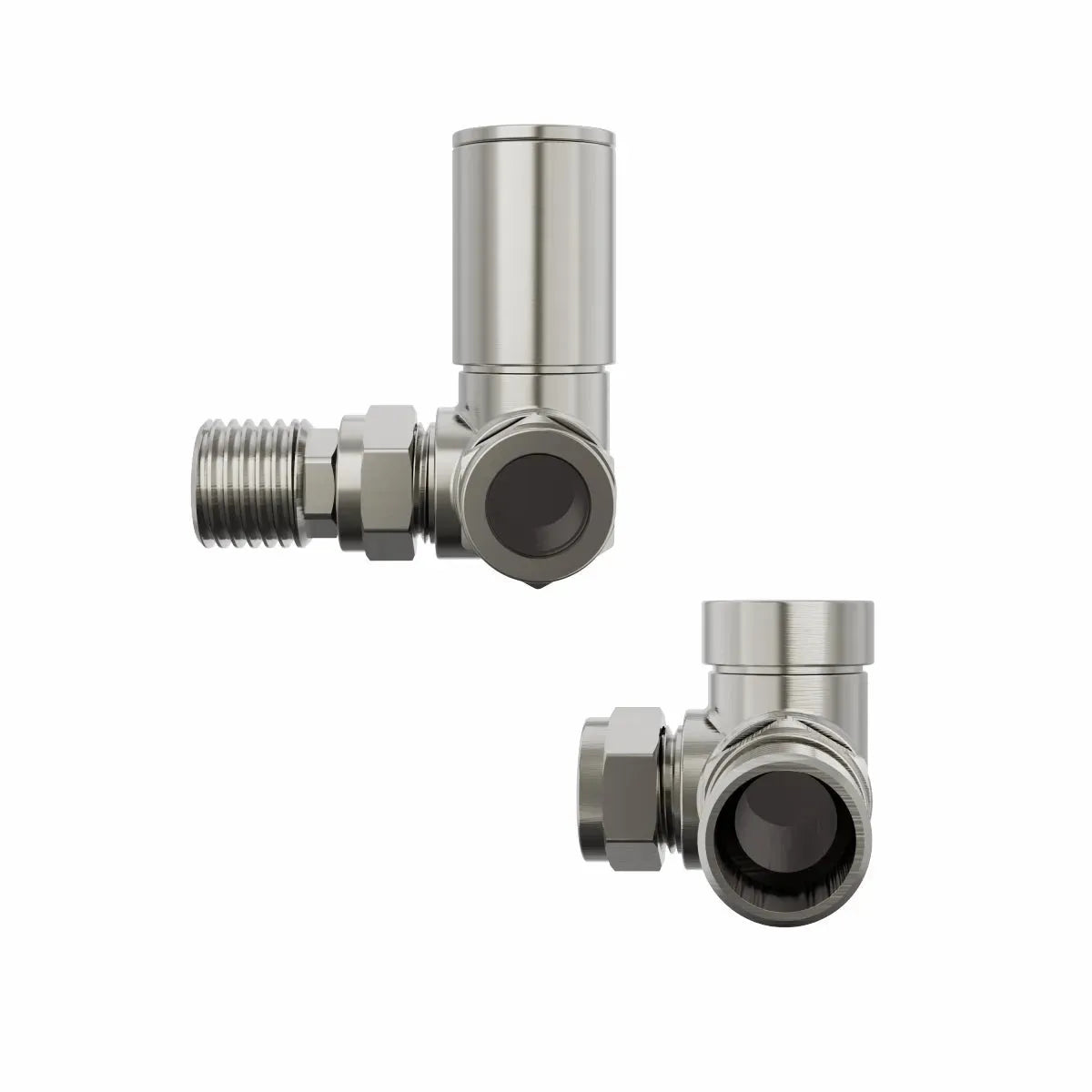 Modern round corner radiator valves