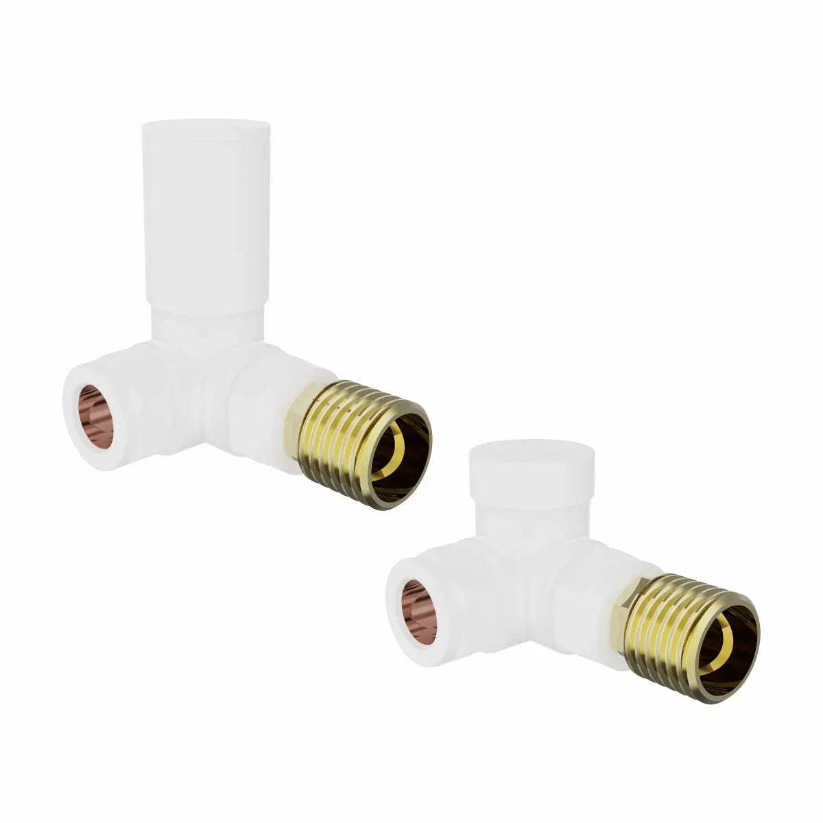 Modern round corner radiator valves