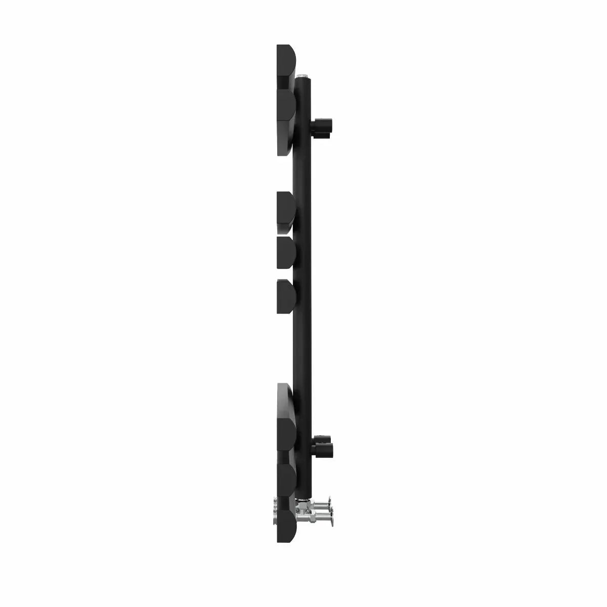 Burano - Designer heated towel rail black