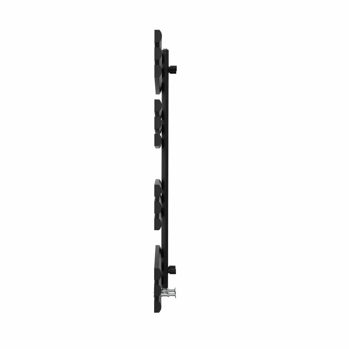 Burano - Designer heated towel rail black