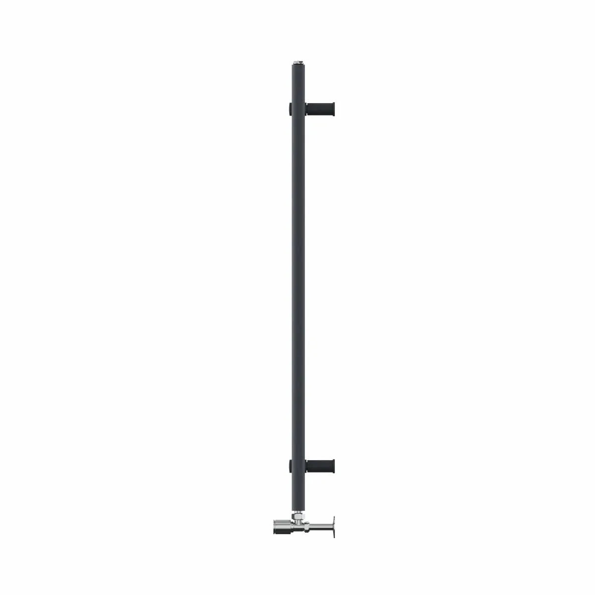 Enna - Straight heated towel rail anthracite