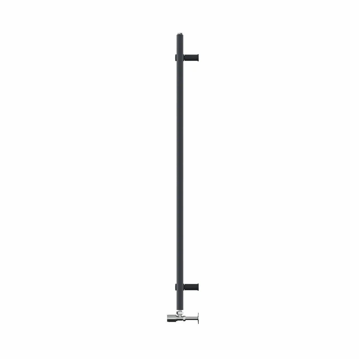 Enna - Straight heated towel rail anthracite